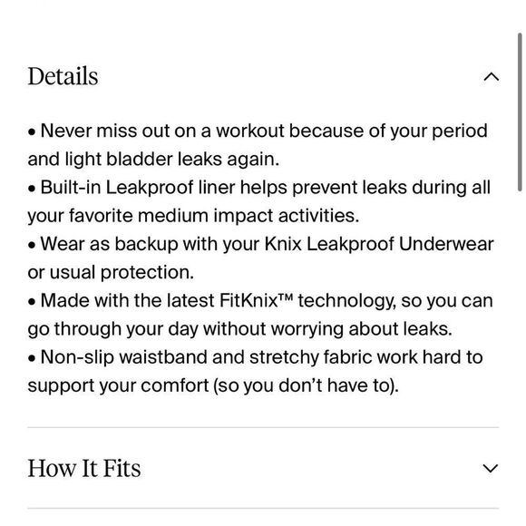 KNIX LeakStrong™ Leakproof Legging Medium - Picture 4 of 13